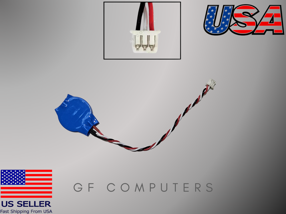 New 3pin CMOS RTC BATTERY for Dell Latitude E5420 E5520 E6410 E6510 re.0FX191