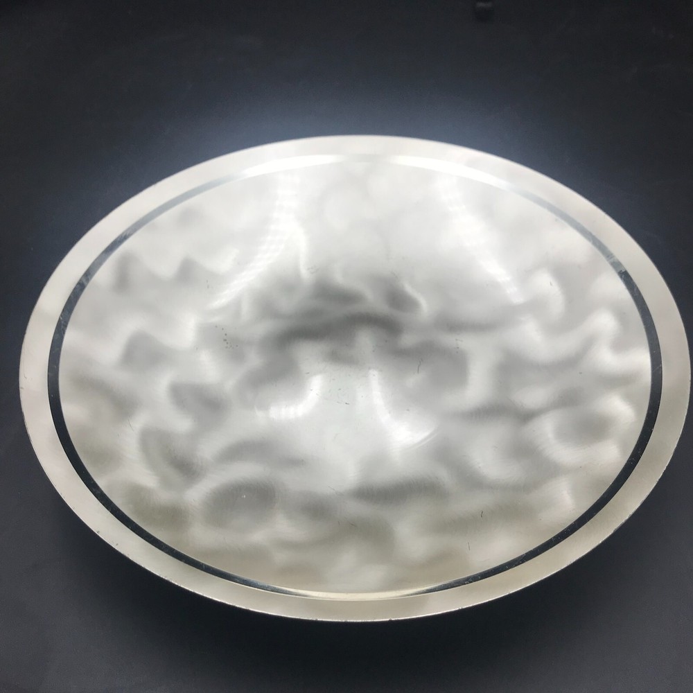 WMF - IKORA  Candy Bowl Dish Three Footed Silver Plate Made in Germany  MCM 9.5"