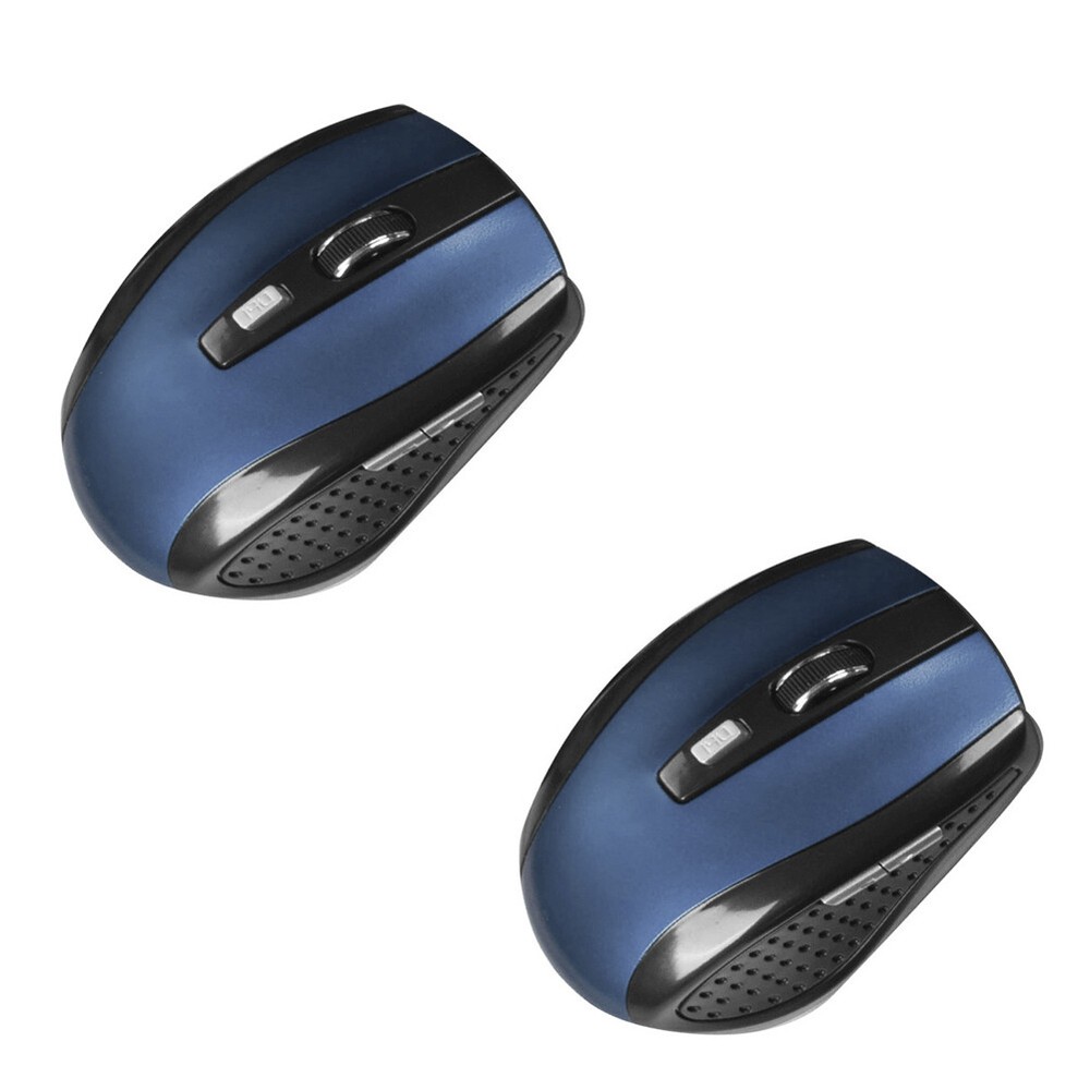 US 2-4 Pack 2.4GHz Wireless Optical Mouse with USB Nano Receiver for Laptop PC