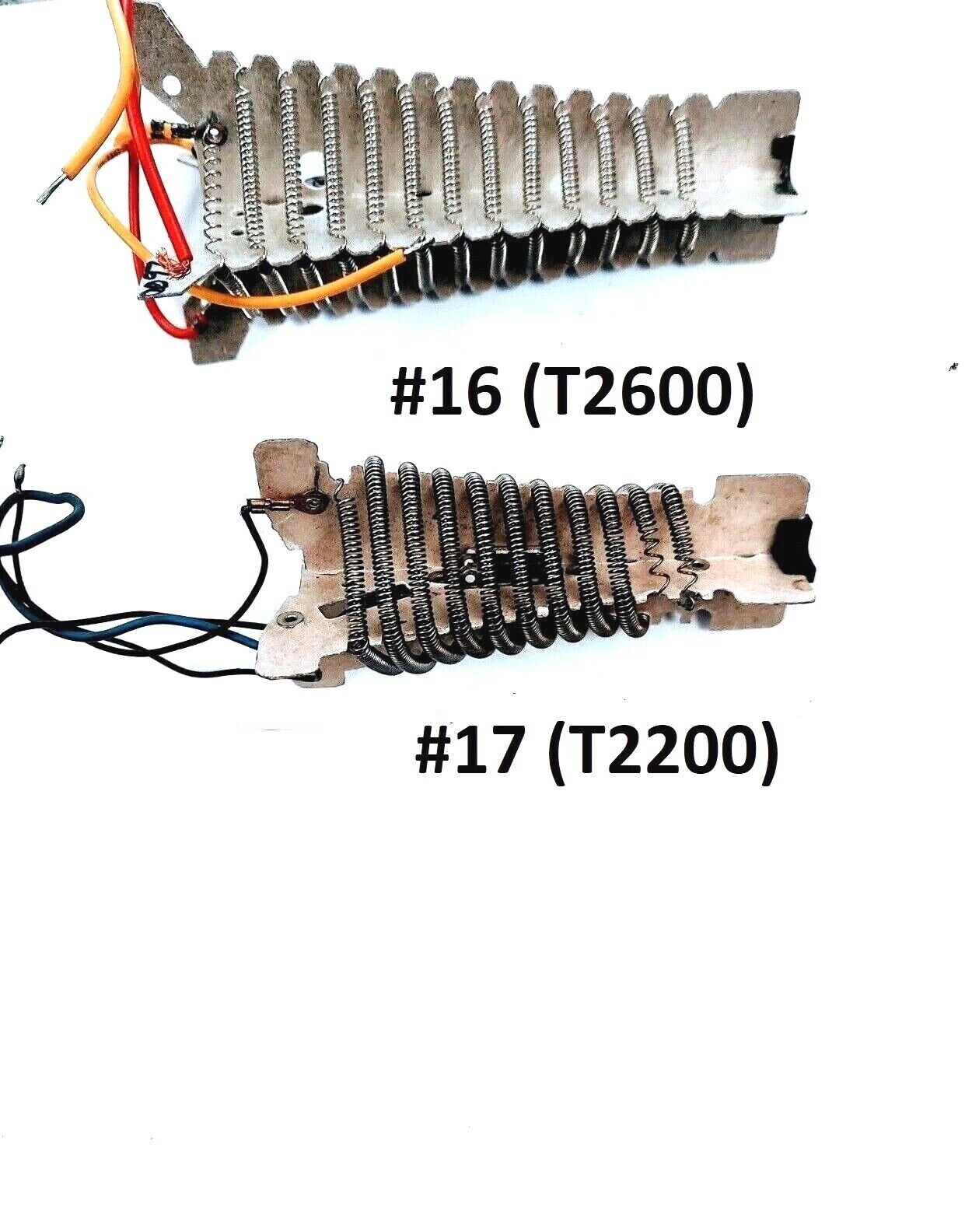 Parts for Hair Dryer TwinTurbo 1500, 2200, 2500, 3200, 3500, 3800,3900