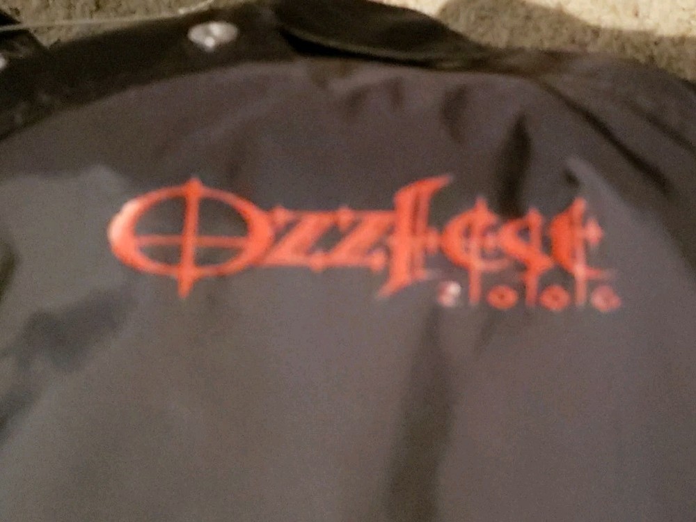 OZZFEST 2006 STAFF ONLY LARGE RAIN/WINDBREAKER(PLAYSTATION SPONSOR RARE Vintage