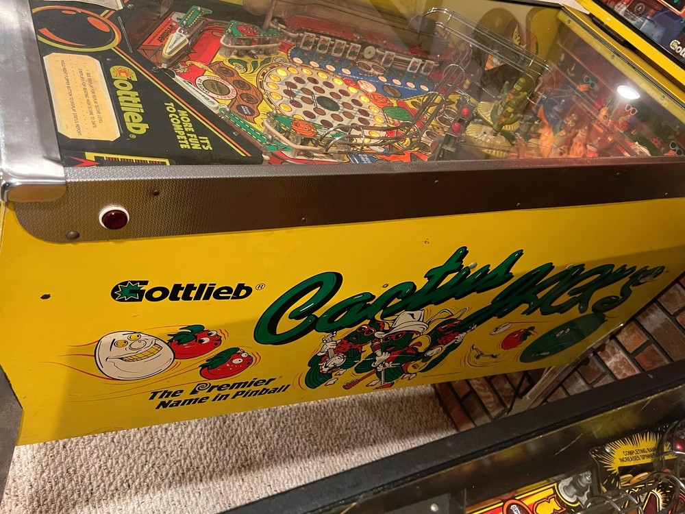 CACTUS JACK PINBALL MACHINE
