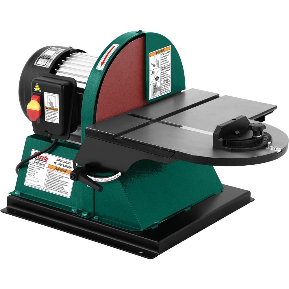 G0702 12" Disc Sander w/ Brake