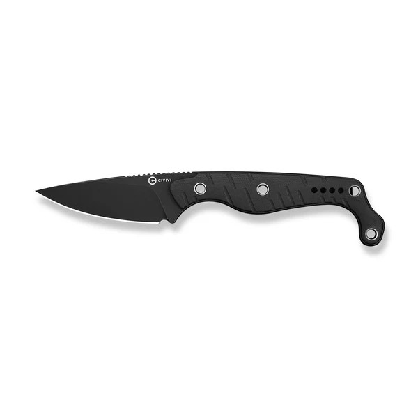 Civivi Knives SOKN Fixed Blade C22027-3 Black G10 Nitro-V Steel Knife