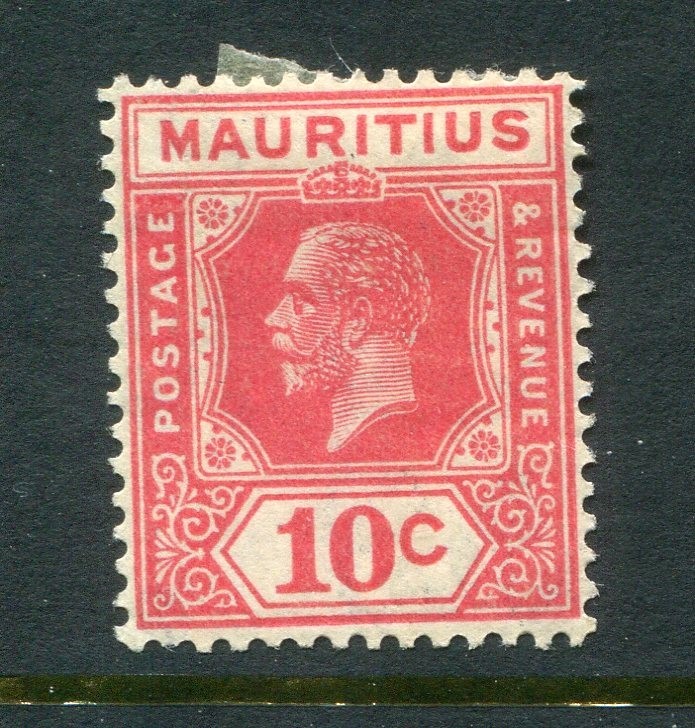 Mauritius #187 George V 10 C. [Mint Hinged]