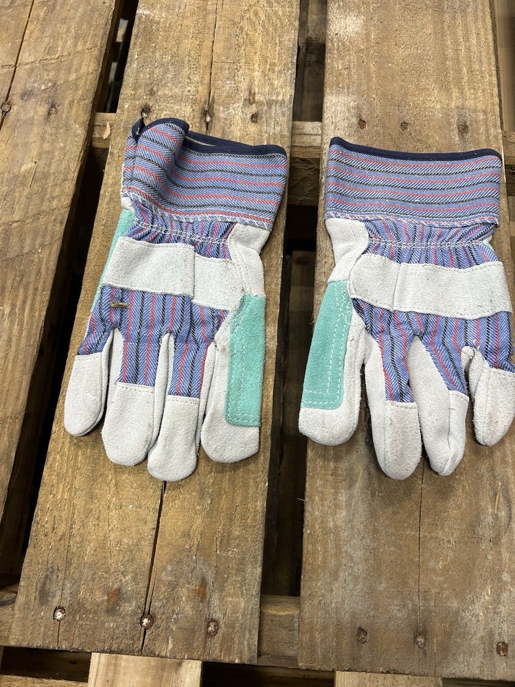 Leather Palm Glove Pair