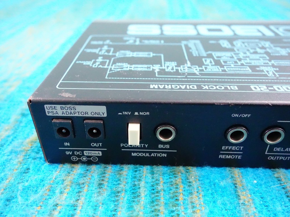 Boss RDD-20 Digital Delay - Micro Rack Series 80's - K023