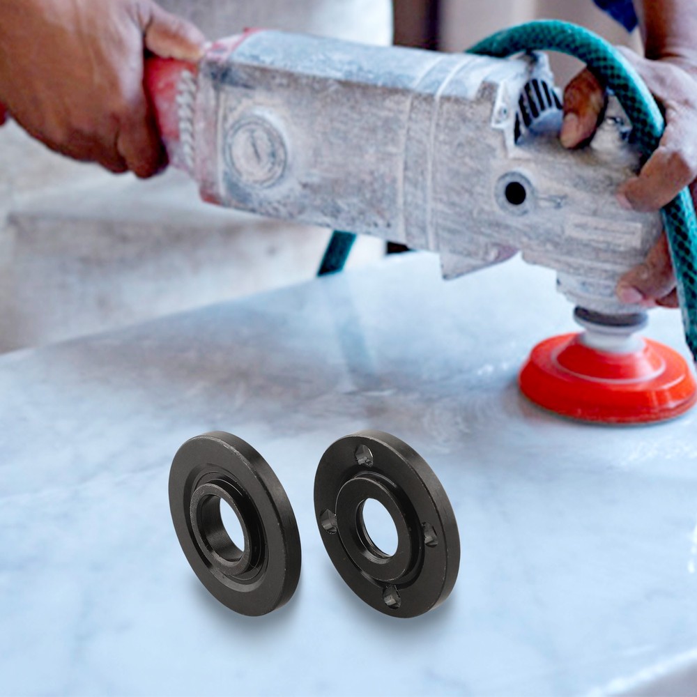 Angle Grinder Accessory Set Includes Two For M14 Pressure Plates And Nuts