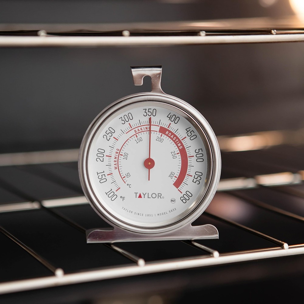Precision Products Large Dial Thermometer, Silver