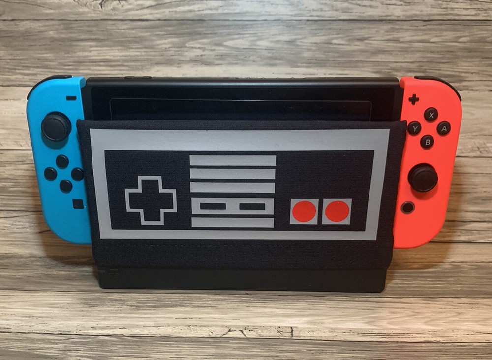 NES Controller Nintendo Switch Dock Sock Cover Screen Protector Accessory