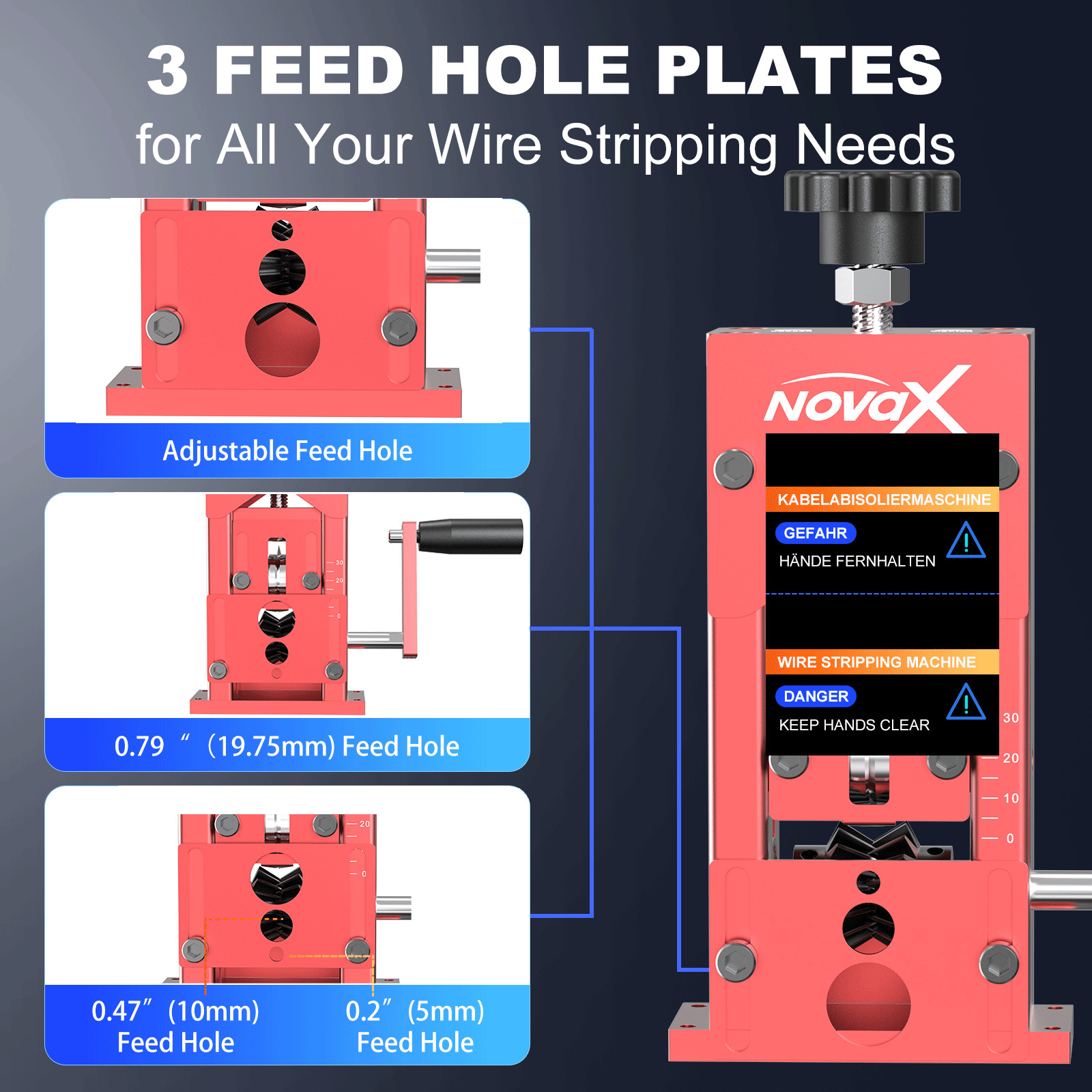 wire stripping/cutter machine