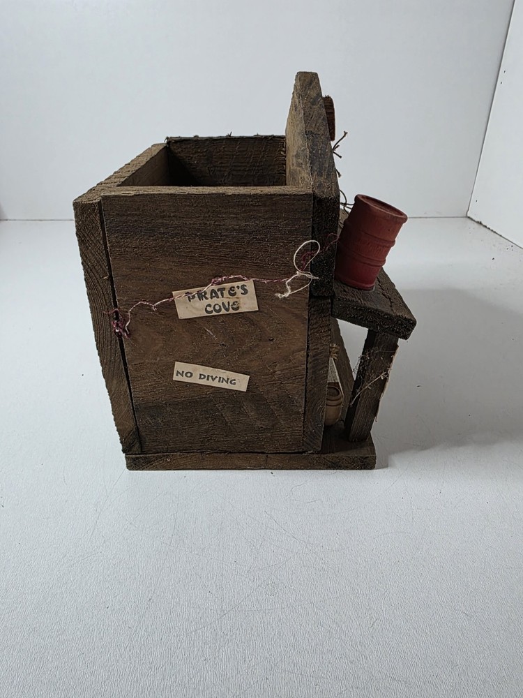 Handcrafted, Handpainted Wood General Store