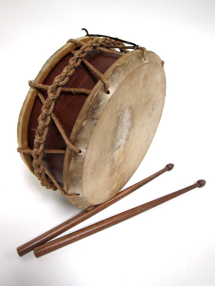 EMS TABOR DRUM w/ STICKS - 9"