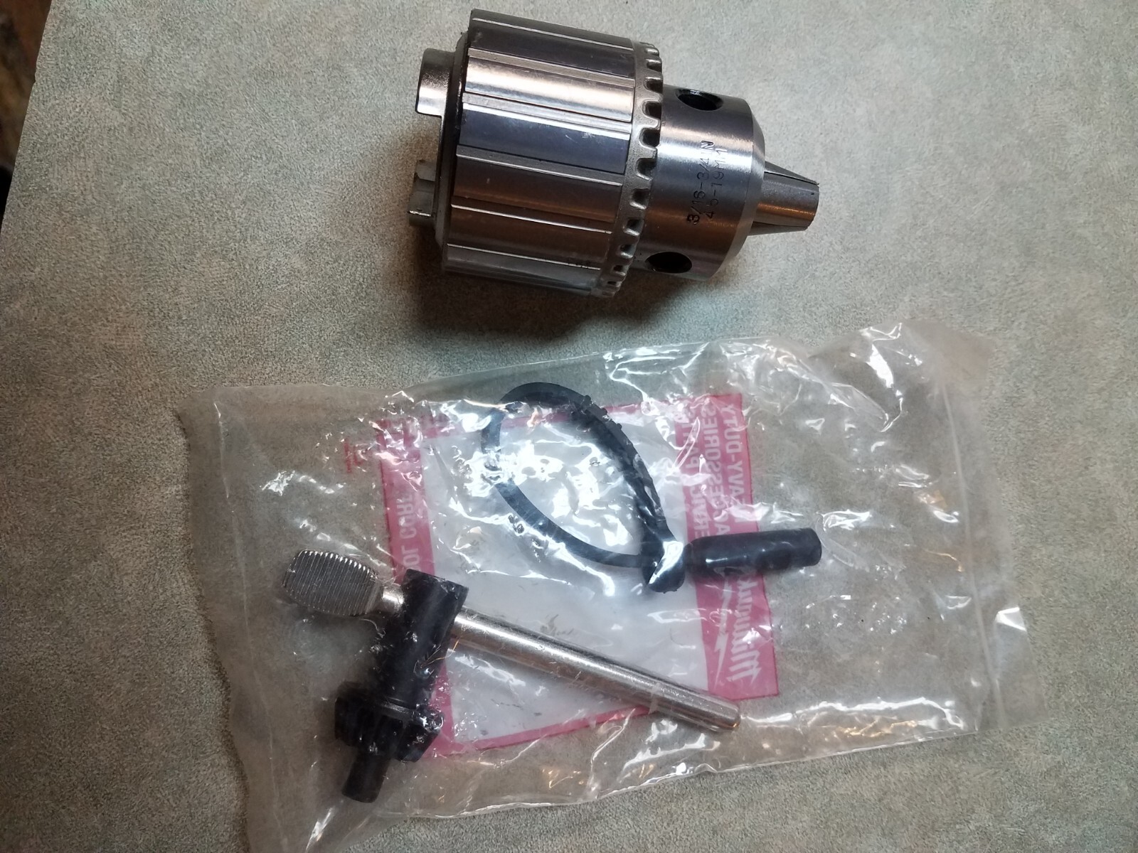 Milwaukee 48-66-2085 Drill Chuck 3/4" #3 Jacobs taper with key and retainer