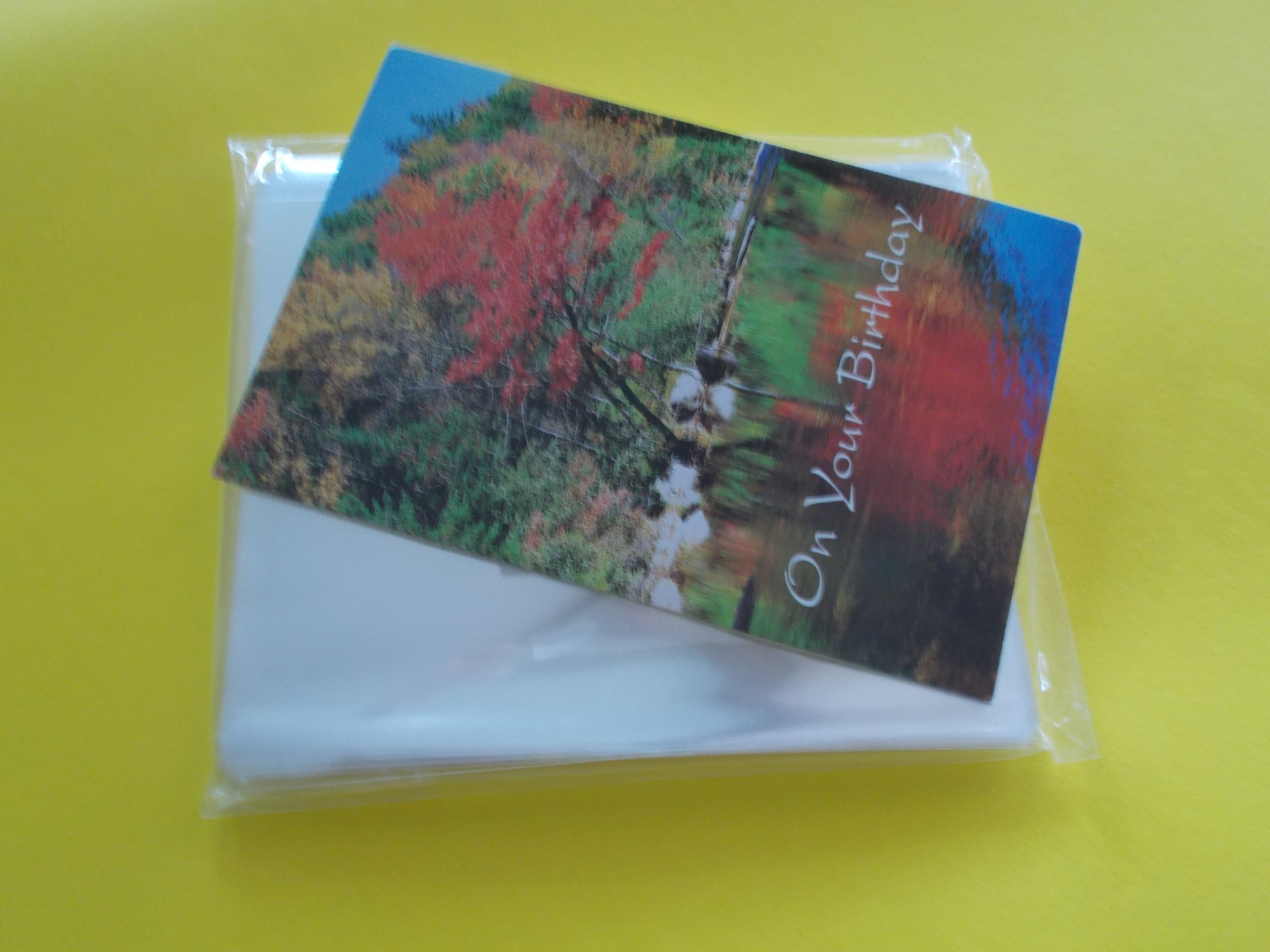 100 Clear NO FLAP Cello Envelopes A2 + 4 5/8 x 5 3/4 Cellophane Sleeves