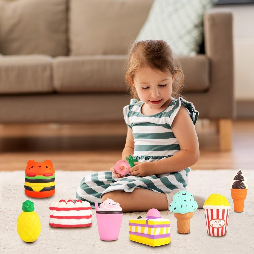 Fun Squishy Toy Pack - Ideal for Hand-Eye Coordination