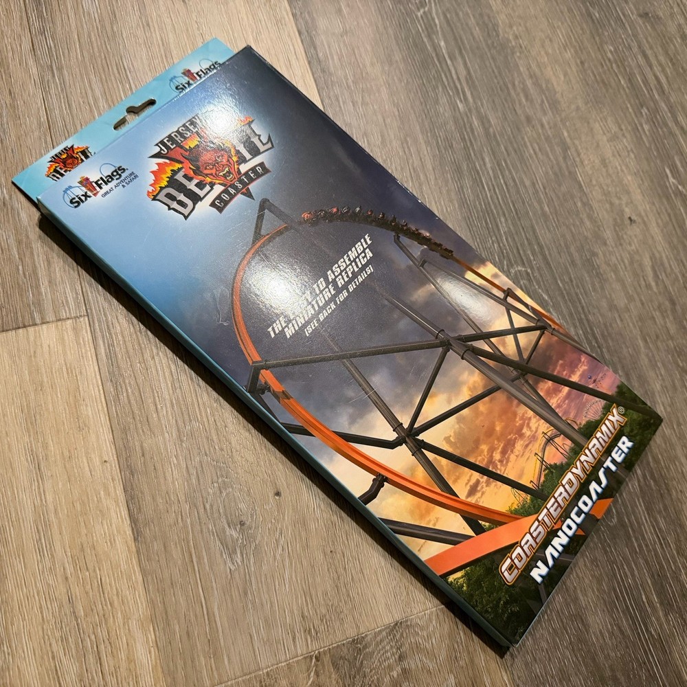 Six Flags Great Adventure Jersey Devil Nanocoaster CoasterDynamix Brand New
