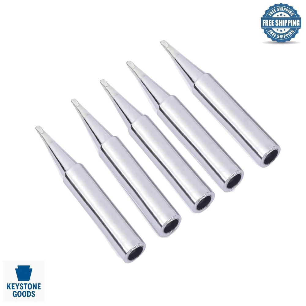 5PCS Precision Soldering Iron Tips for Hakko & More