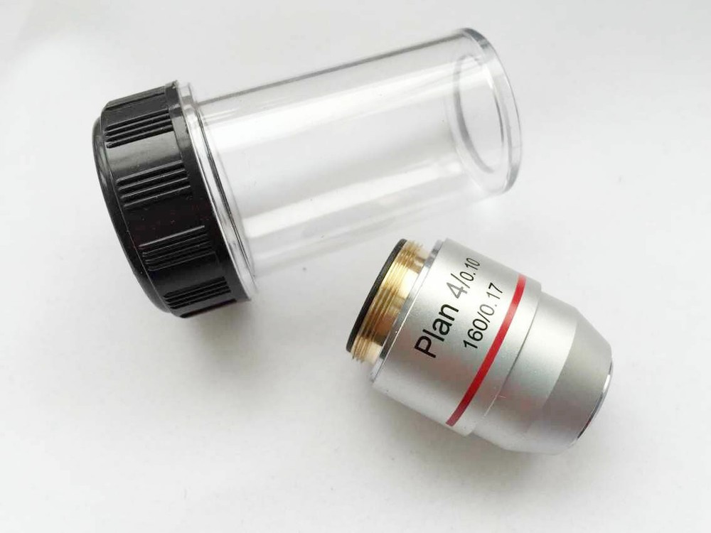 ProScope Microscope Objective Lens PLAN DIN 4X 10X 20X 40X 60X 100X RMS Thread