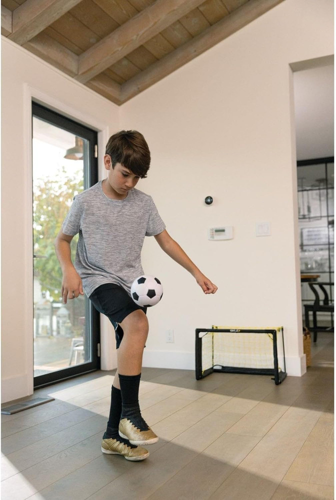 Pro Mini Goal, Includes 5" Soft Ball, Easy to Assemble Frame