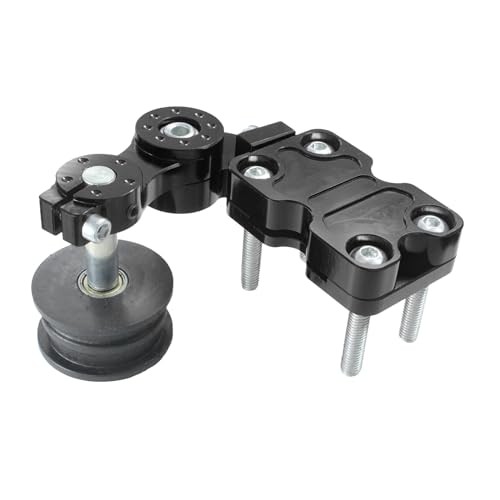 Motorcycle Modified Chain Adjuster Tensioner Wheel Chain Automatic Black