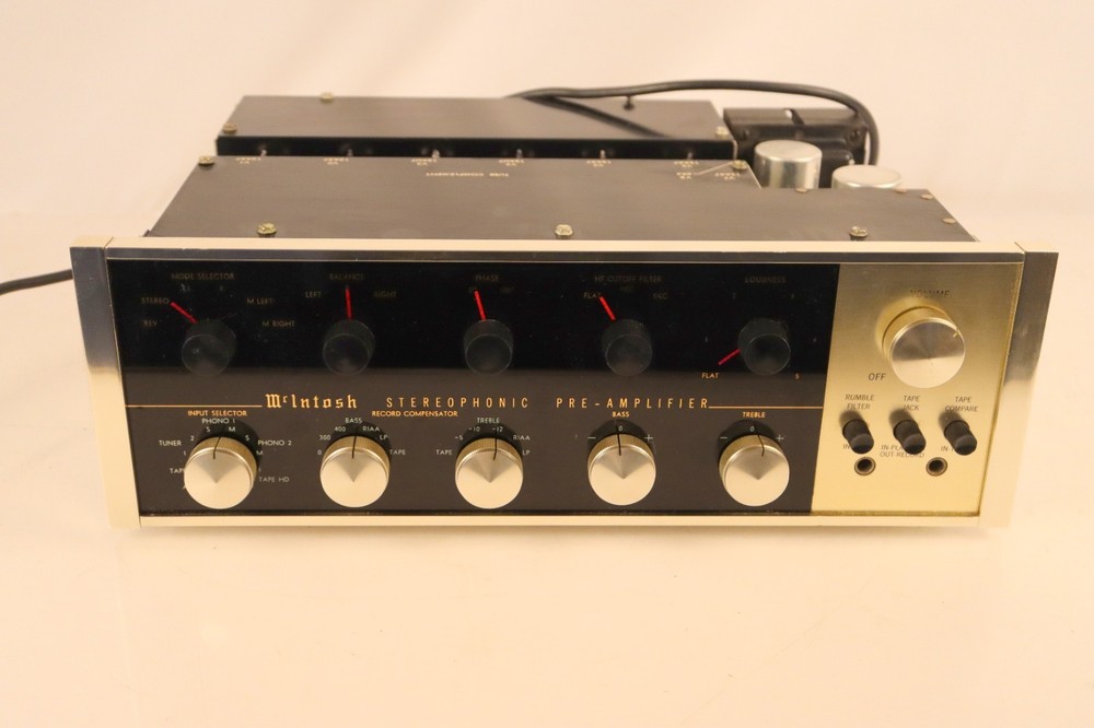 McIntosh C20 PreAmplifier== X-Nice Restored!