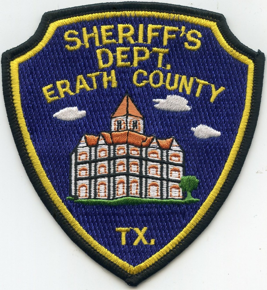 ERATH COUNTY TEXAS TX SHERIFF POLICE PATCH