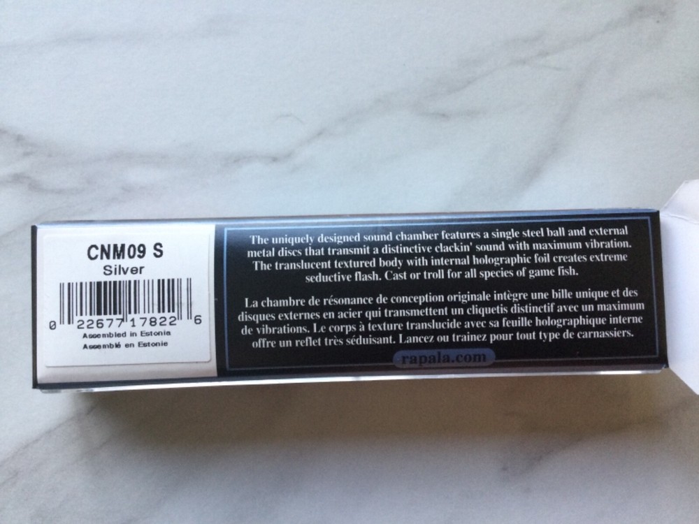 RAPALA - Clackin’Minnow - 9cm/13g. - Silver