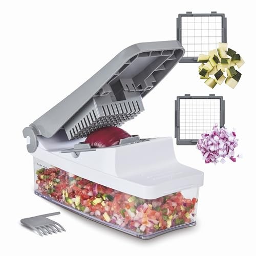 PrepExpress Vegetable & Fruit Box Chopper 4-Cup White