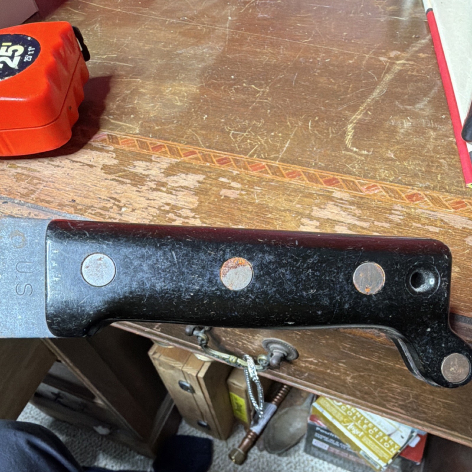 Ontario Knife Co. Bolo Machete Carbon Steel Full Tang WW2