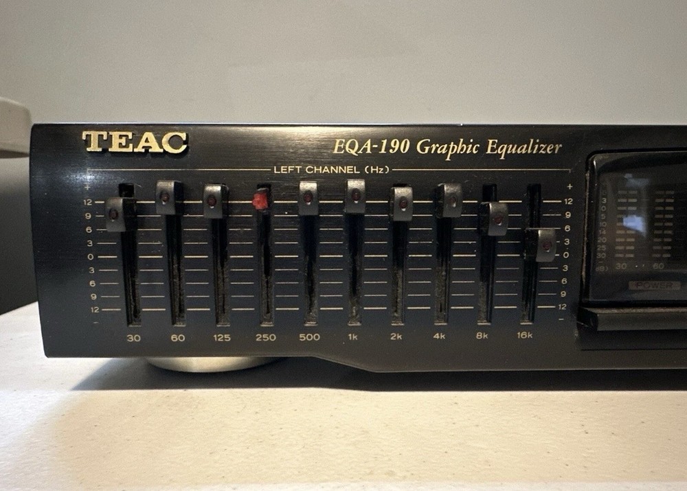 Teac EQA-190 Graphic Equalizer Untested