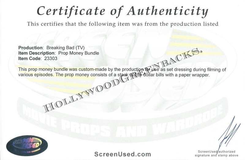 Breaking Bad - $50 Prop Bill
