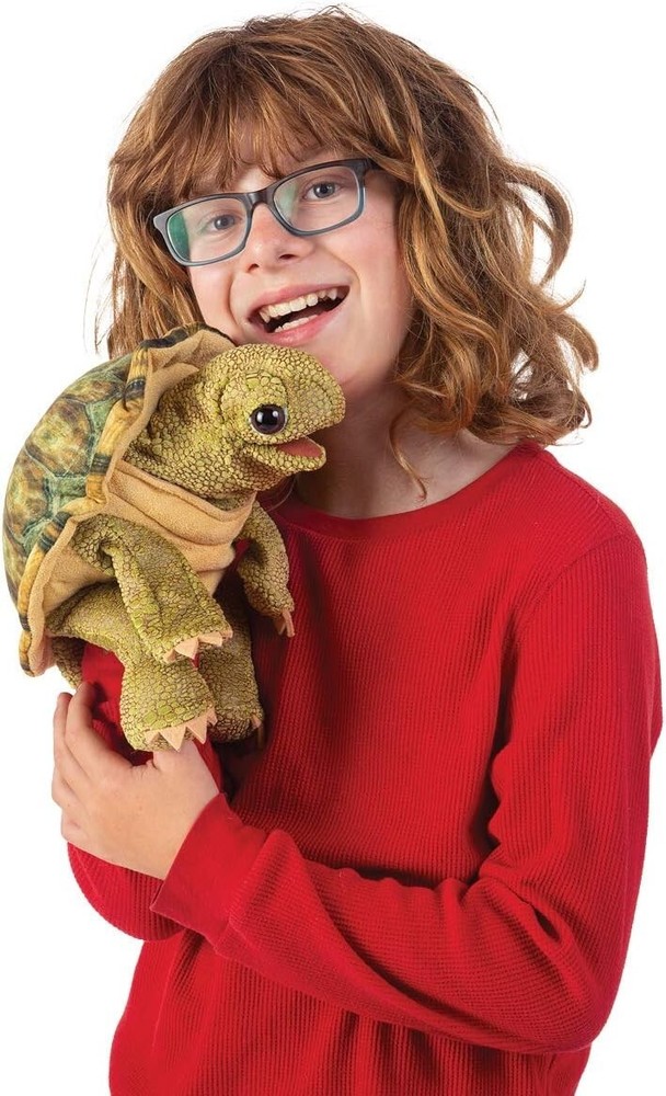 Folkmanis Standing Tortoise Puppet