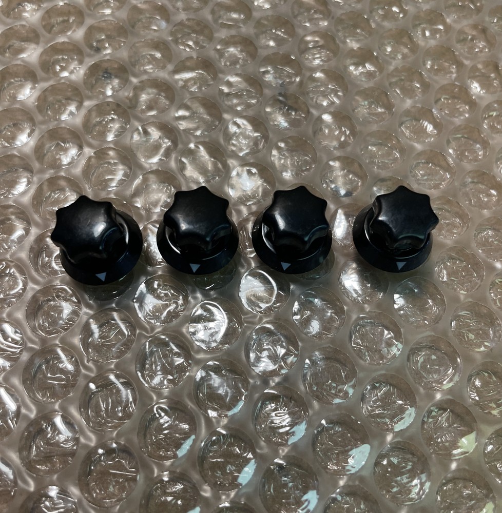 Behringer T1951 Equalizer: Lot of 4 Knobs/Dials: Input Frequency Bandwidth Level