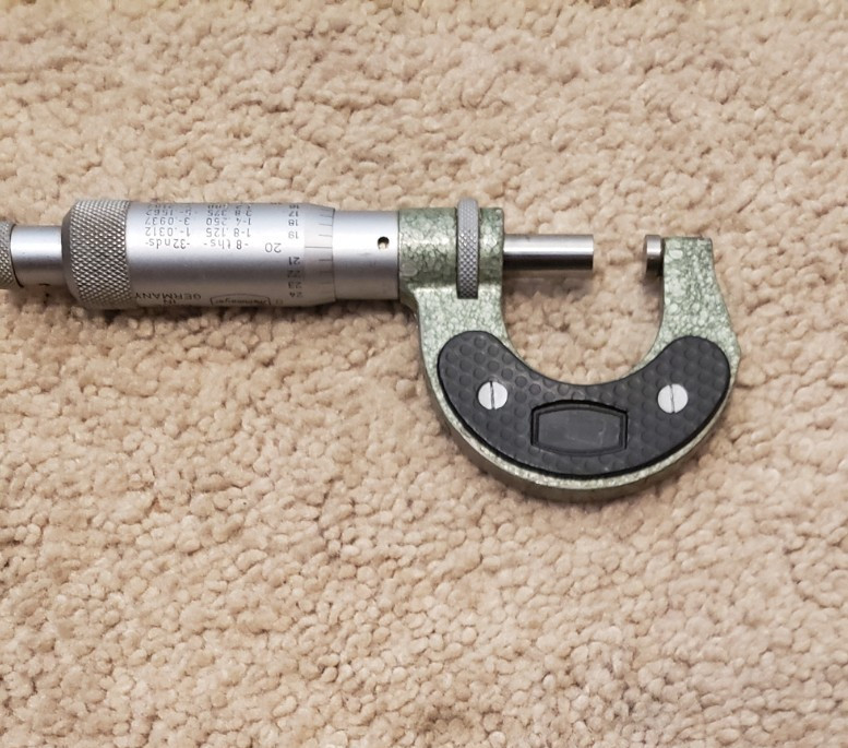 STEINMEYER MICROMETER 0 - 1" GERMANY NICE CONDITION DIN863/1