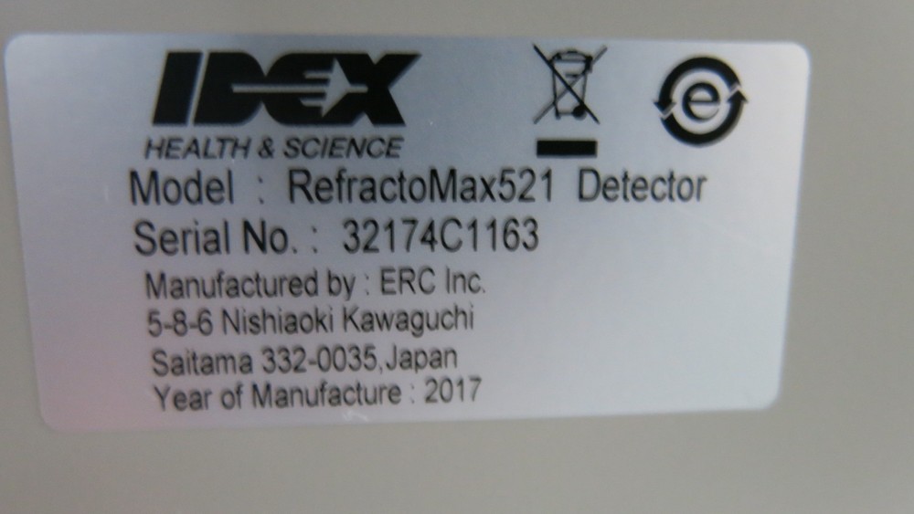 ERC REFRACTOMAX 520 DETECTOR
