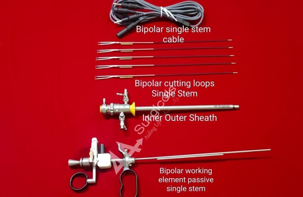 4A TURP Premium Bipolar Passive Single Stem Set