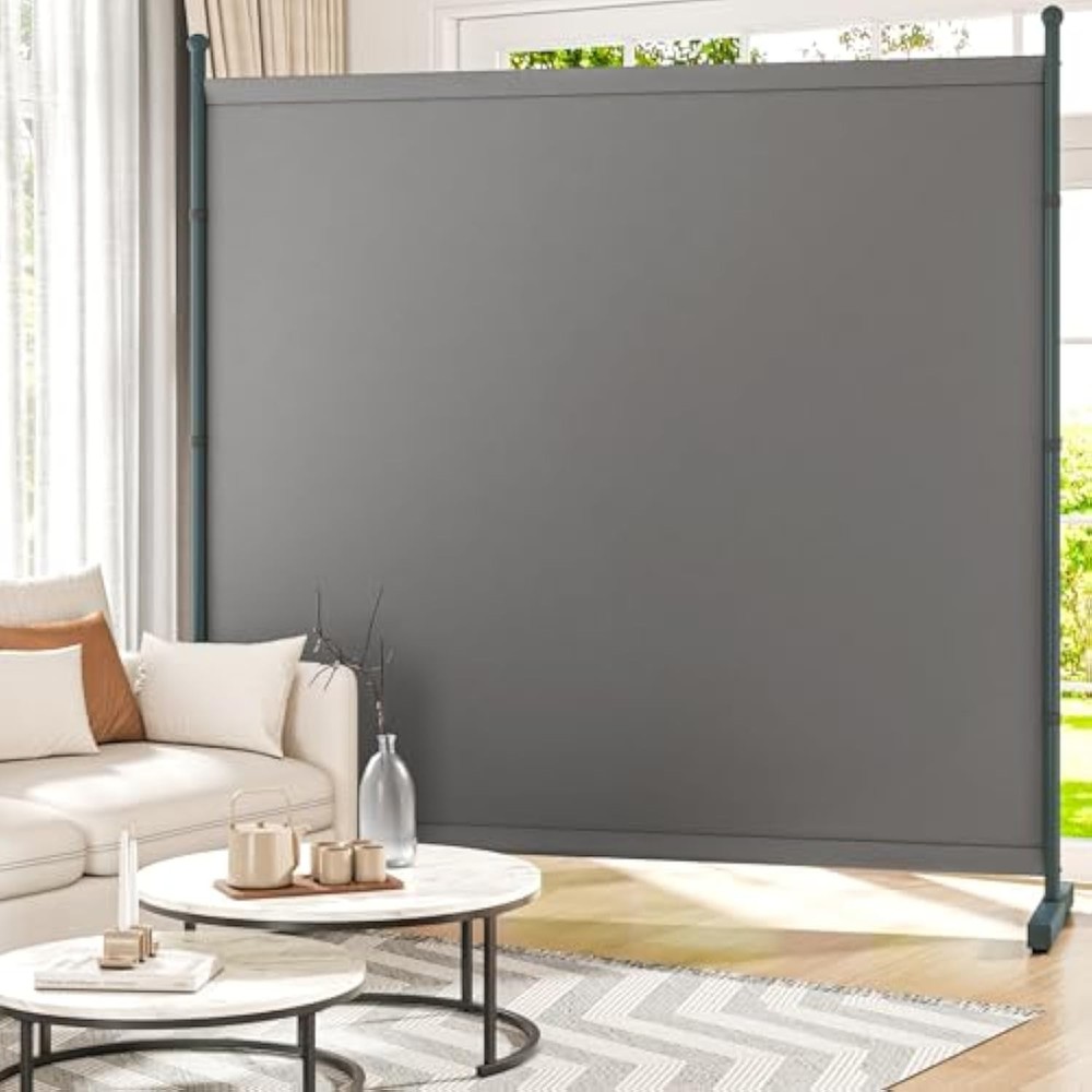 6FT Room Divider Single Panel Privacy Screen for Office Home Partition Separator