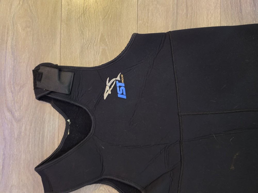 Two 5mm Farmer John Wetsuits