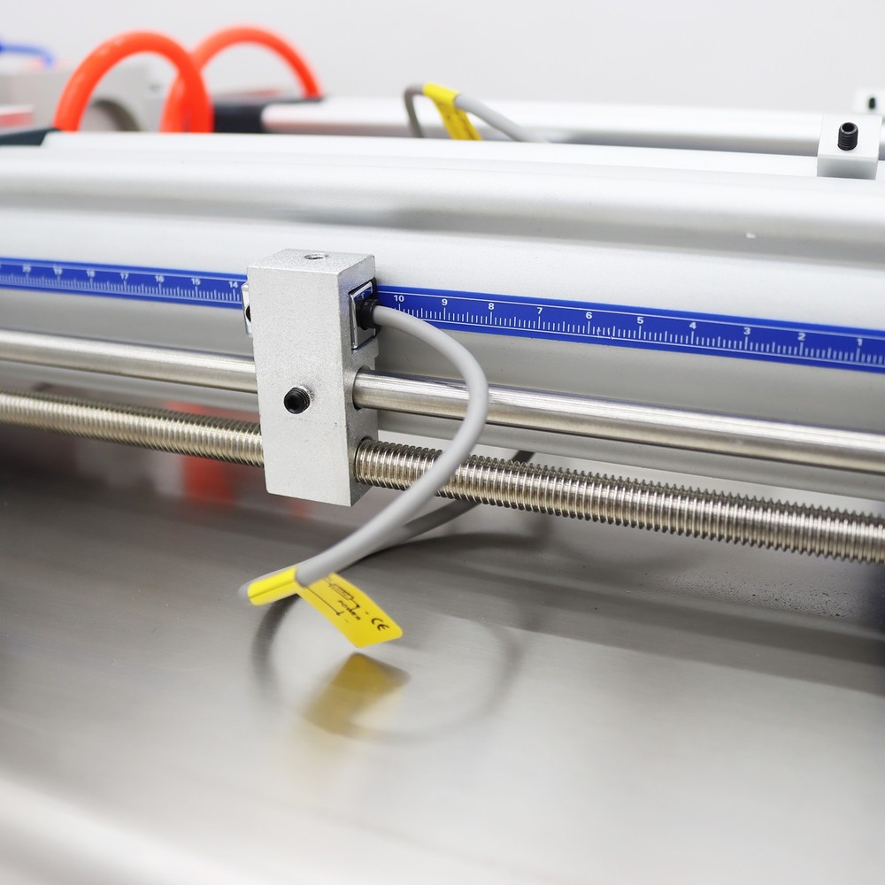 Dual Nozzle 50-500ml Liquid & Paste Filling Machine W/Heating Mixing Function