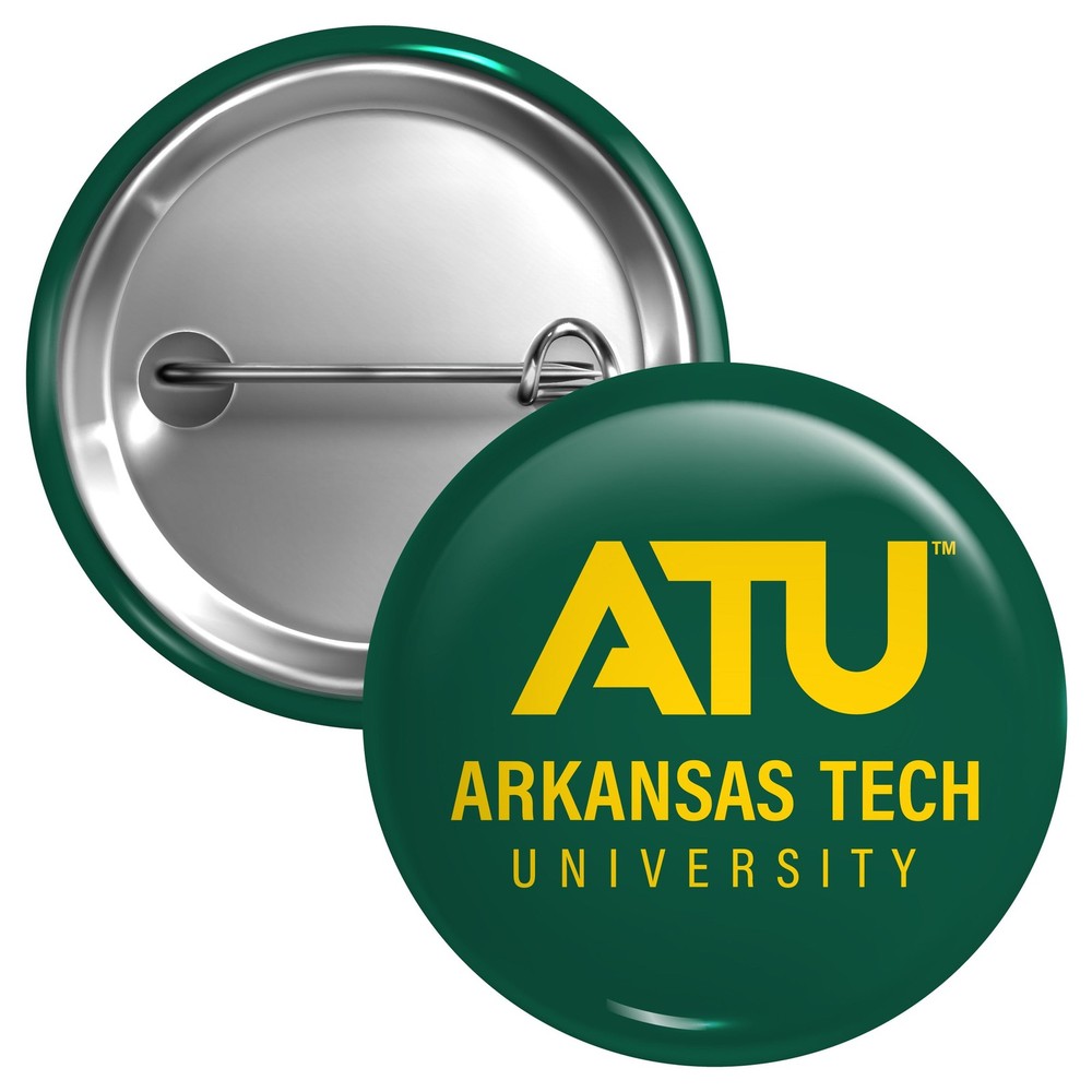 Arkansas Tech University Button Pin - 3 Size Options