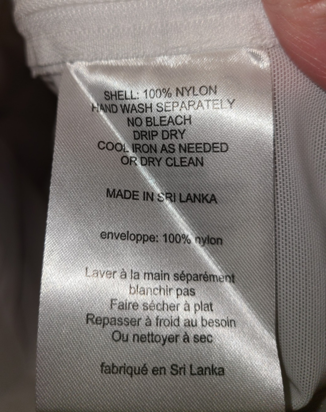 NWT David’s Bridal Fit and Flare Slip SZ 6 White 550 Style Zipper 100% Nylon