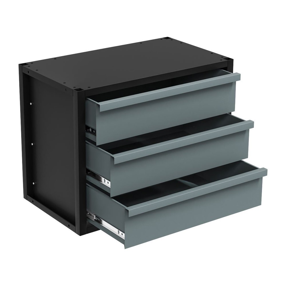 Sealey Modular Racking Mid Unit 3 Drawers Tool Storage 580mm