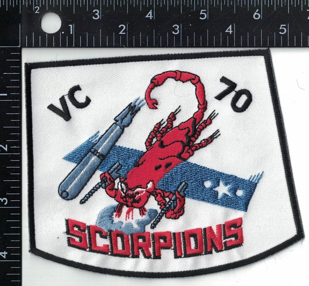 VC 70 Scorpions Military Patch
