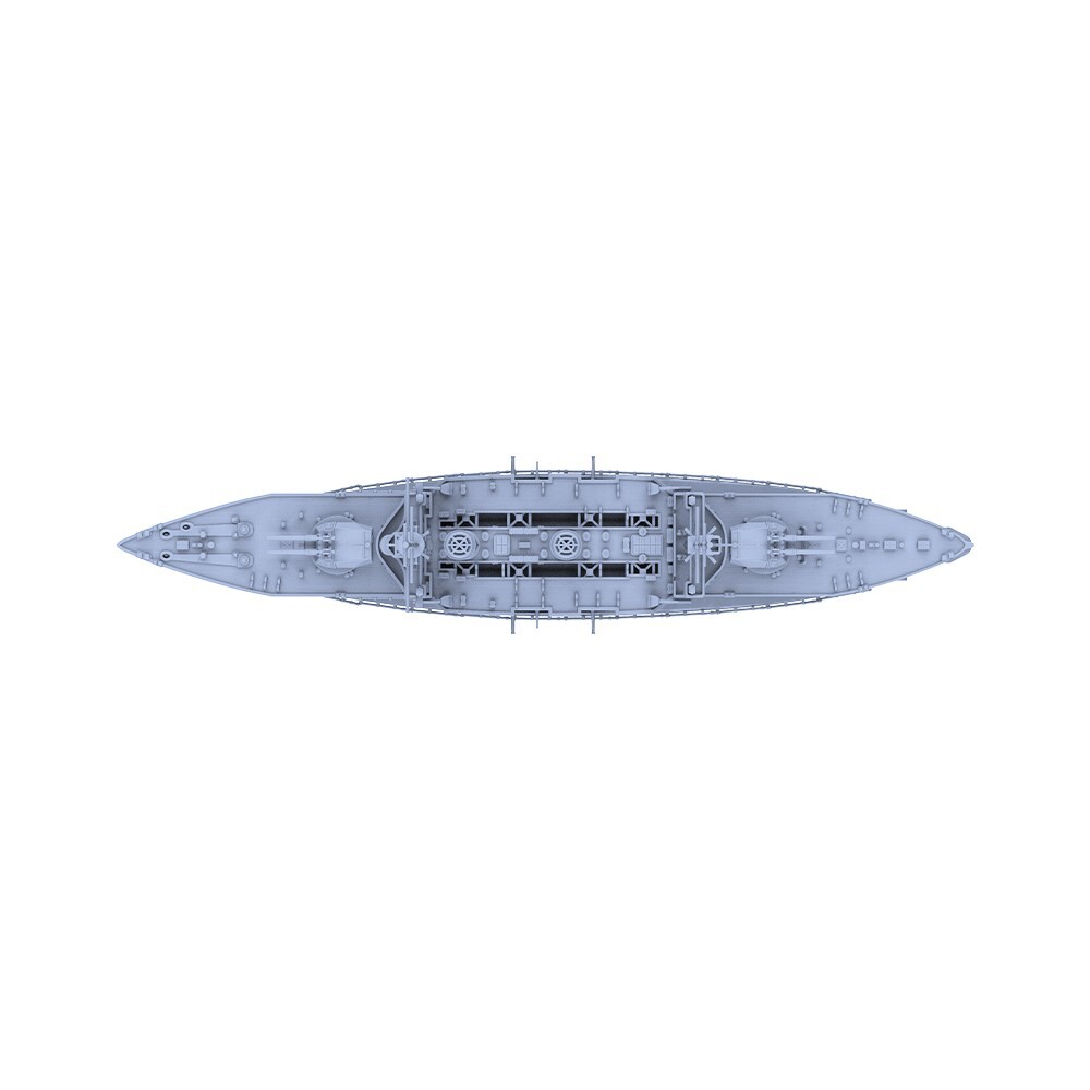SSC2000536 1:2000 IJN Tsukuba claSSC Ikoma Battlecruiser 1912