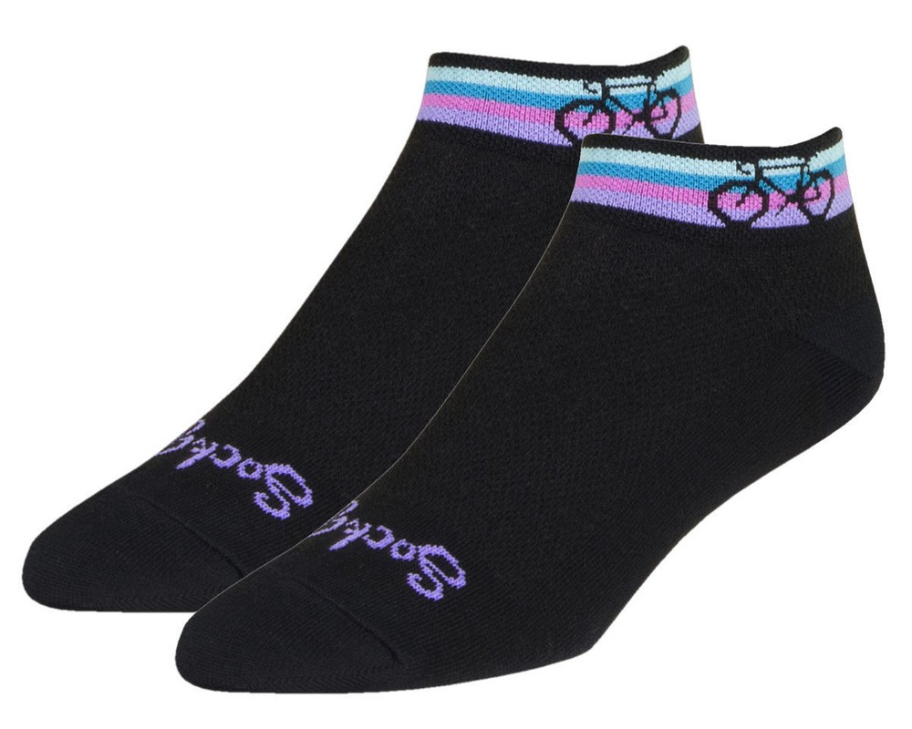 Sockguy Women's 1" Socks (Biker Babe)
