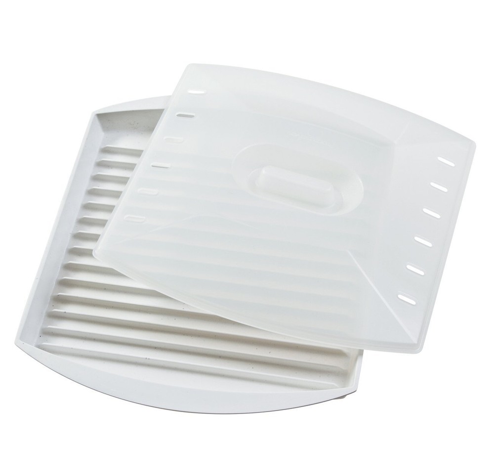 Progressive Prep Solutions PS-66LID Microwave Bacon Grill with Cover