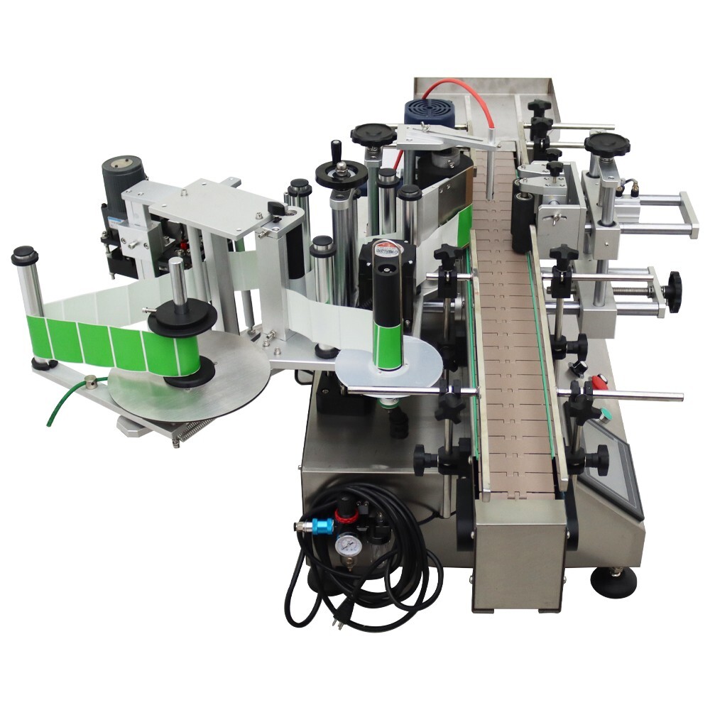 110V Full Auto Round Bottle Label Applicator with Coding Machine 20-30PCS/min