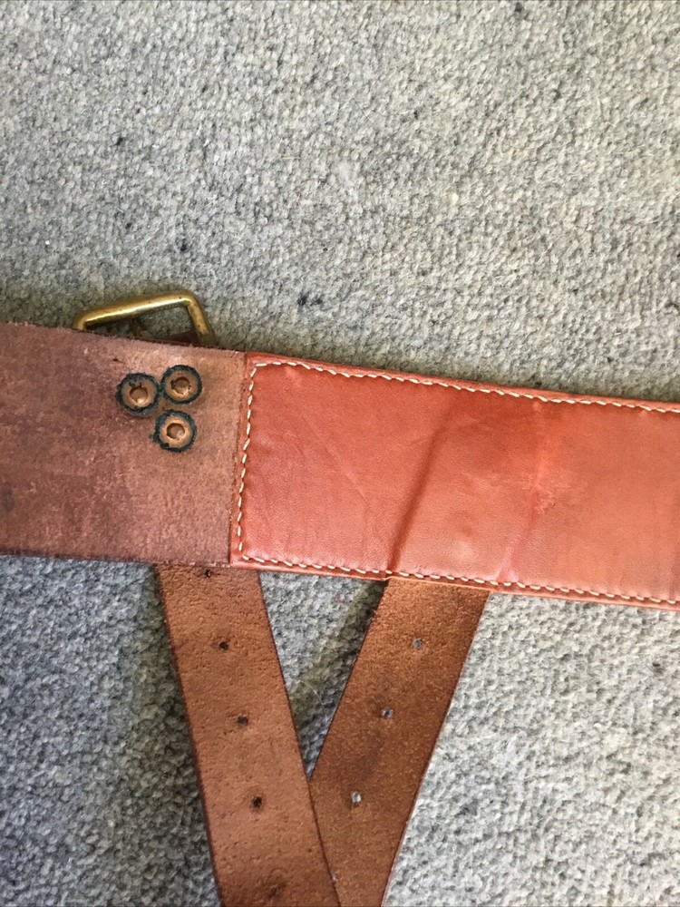 1914 Pattern Leather Belt