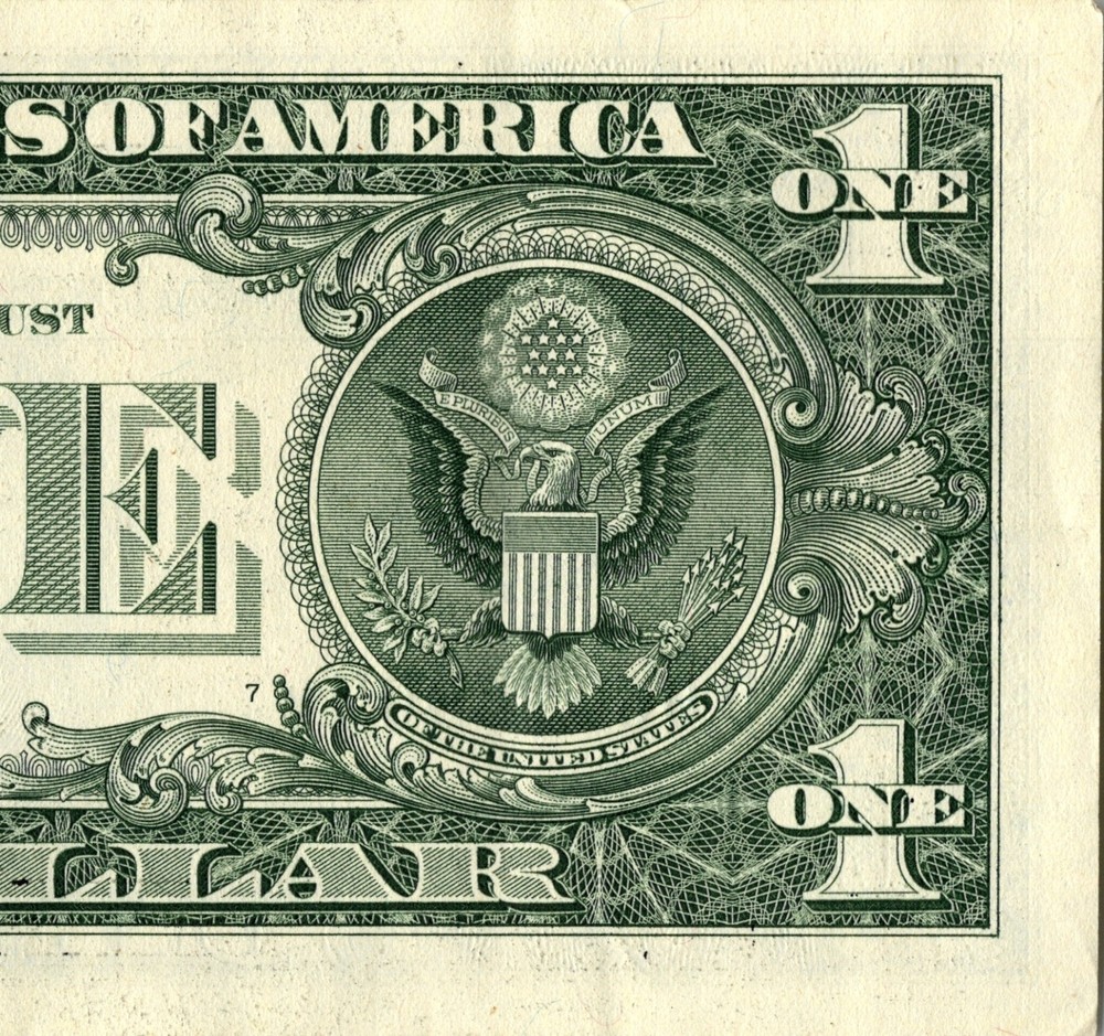 2021 D Star note One Dollar Bill Regular Run 3.2 pack note